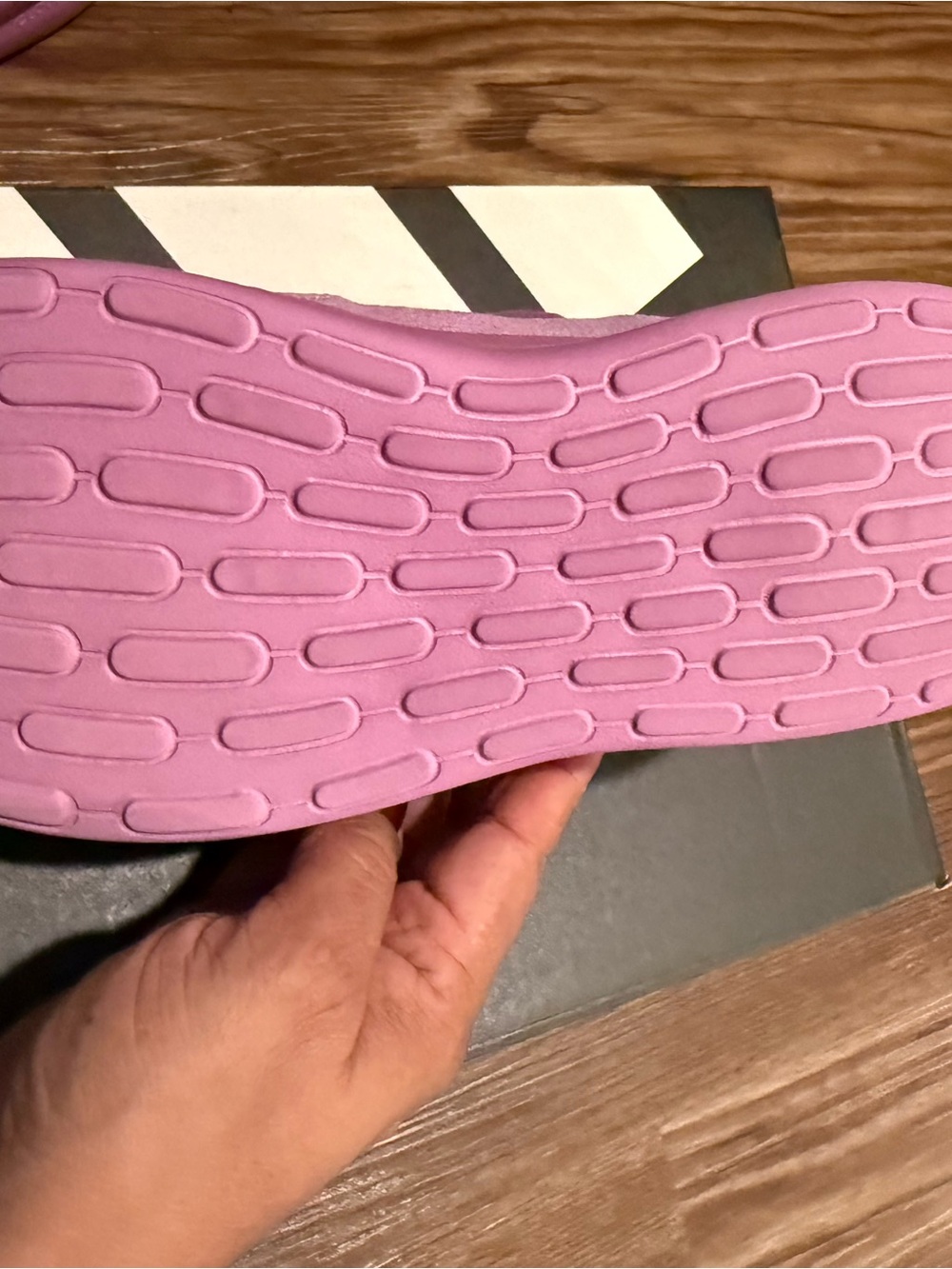 adidas Women’s Pink Athletic Slip-On Sneakers - Picture 9 of 12